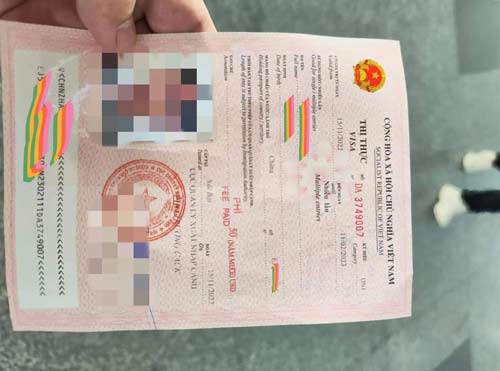 越南商务签证
